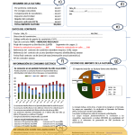 Detalle de Información para reclamaciones en la factura eléctrica